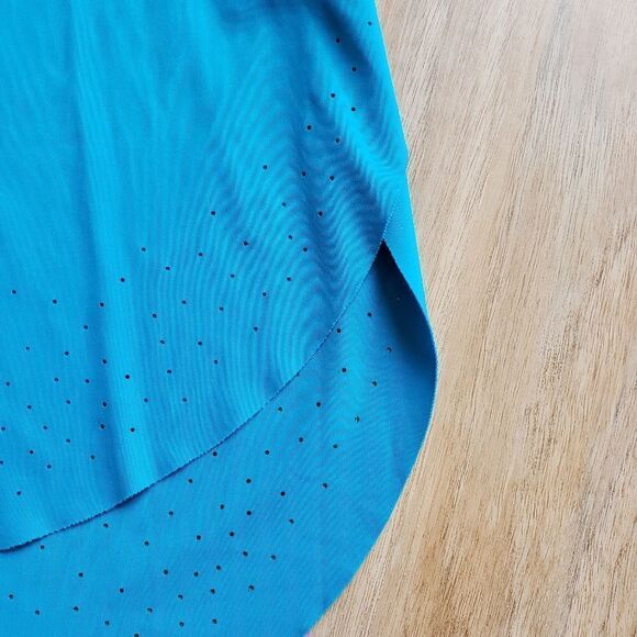 🔺️Avia Blue Hi-Low Athletic Short Sleeve Top - Picture 6 of 10